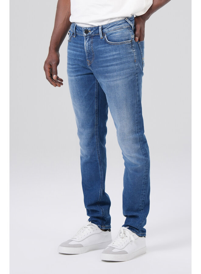 Broek Marcel slim mid blue
