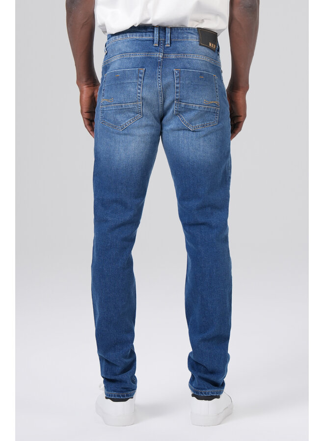 Broek Marcel slim mid blue