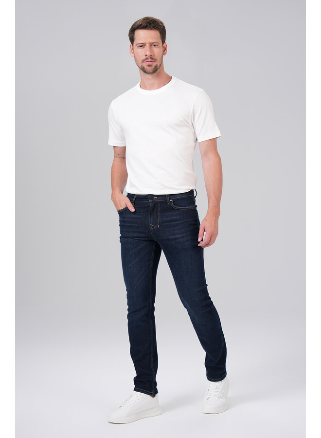 Broek Cornell regular fit cracker blue