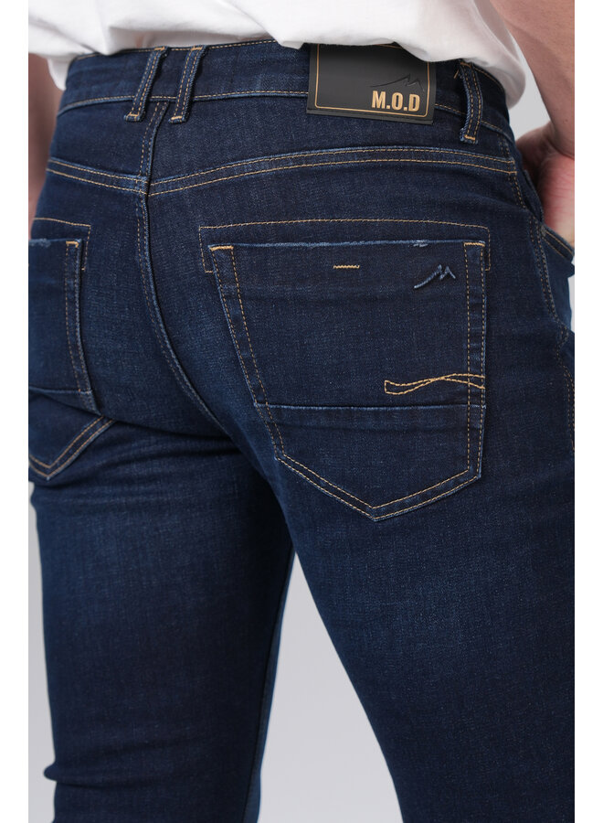 Broek Cornell regular fit cracker blue