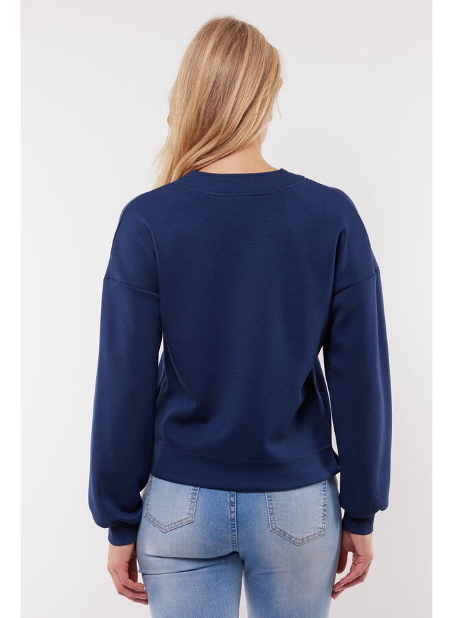Top Lilliane navy blue