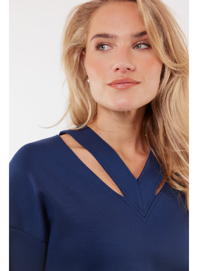 Top Lilliane navy blue