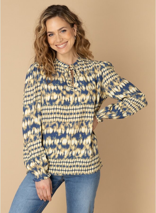Top Tasia blue/multi-colour