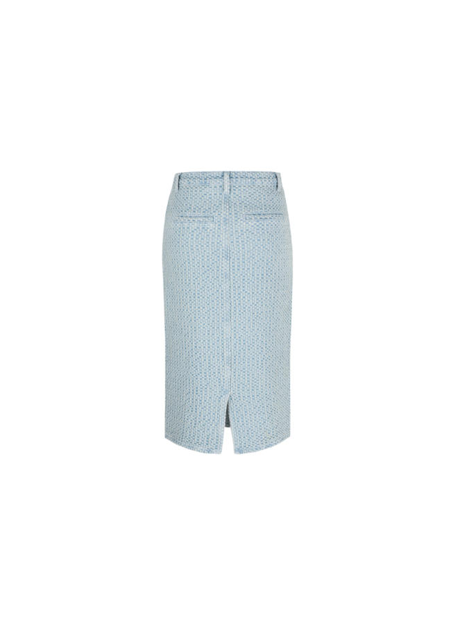 Rok Leondra denim light blue