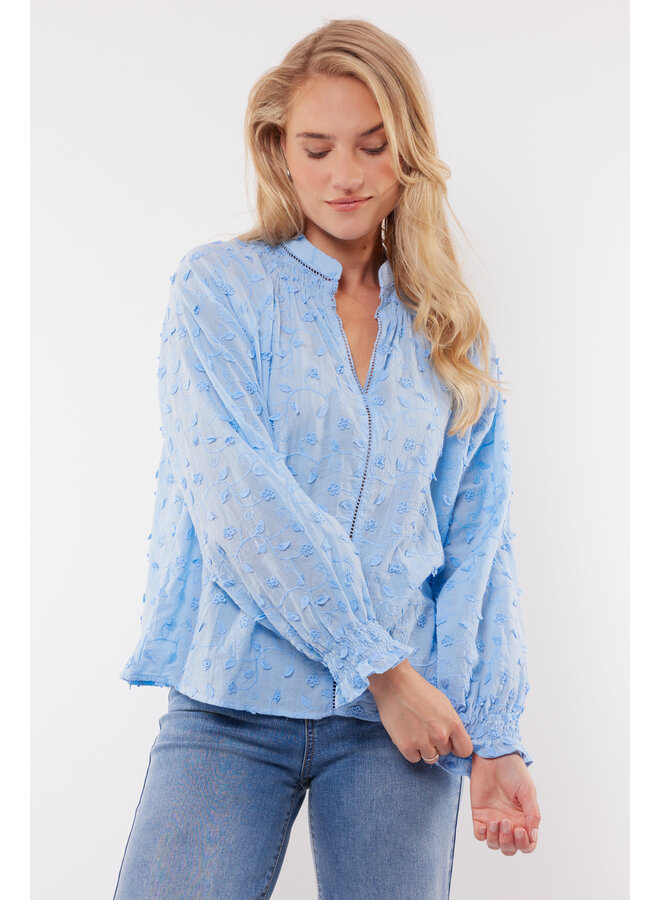 Blouse Aria ice blue