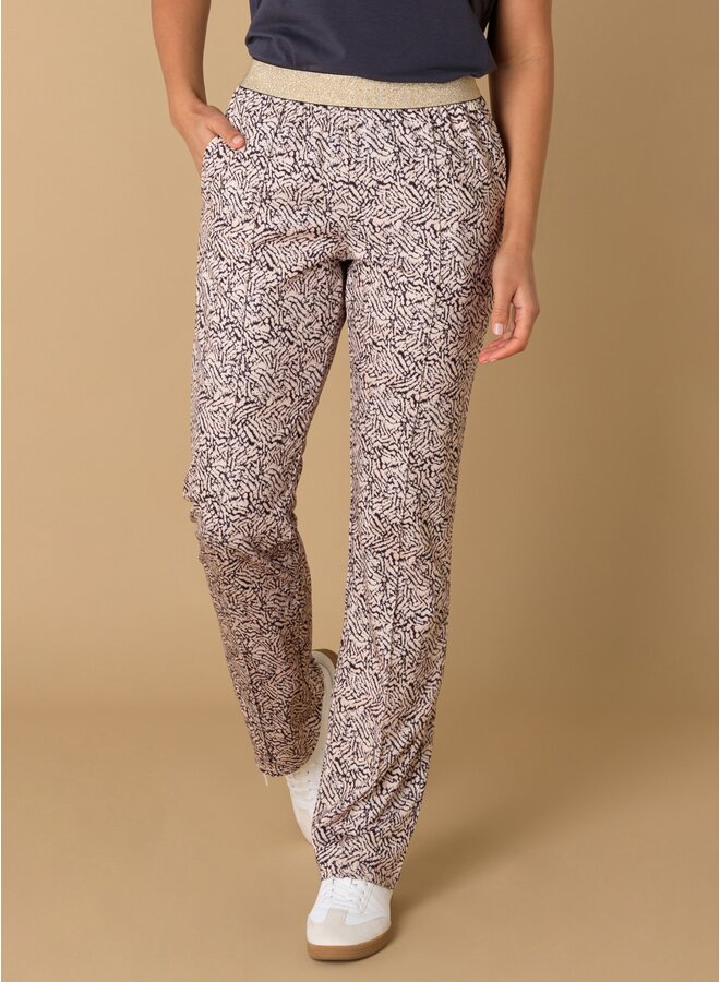 Broek Pommelien off white/multi-c