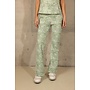 Broek Serena flared croc print