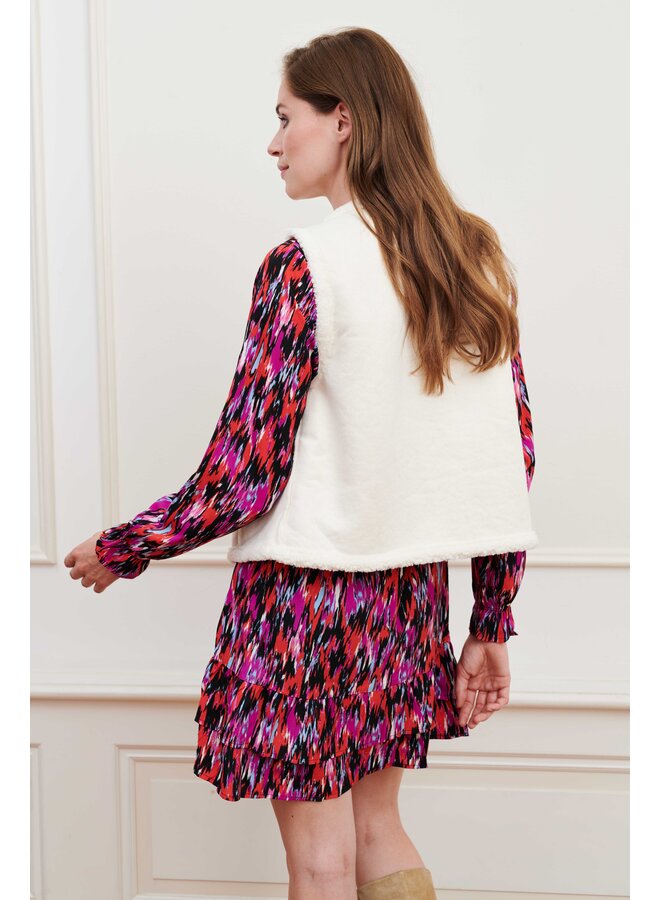 Gilet Mois white