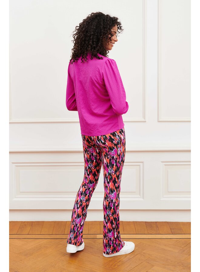 Broek Emma faded stripe print