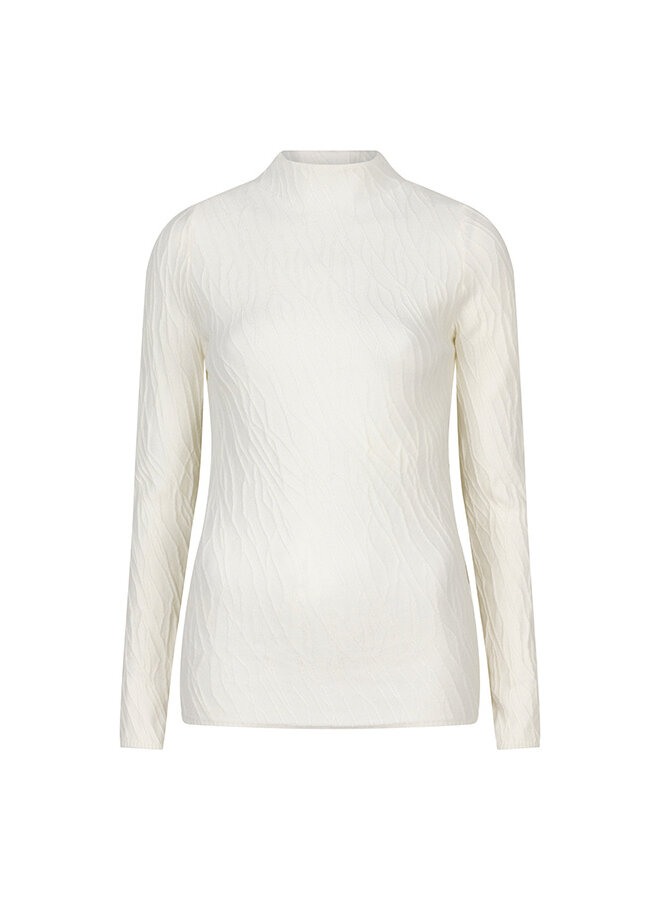 Sweater Fleur white