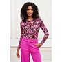 Body Saar faded stripe print