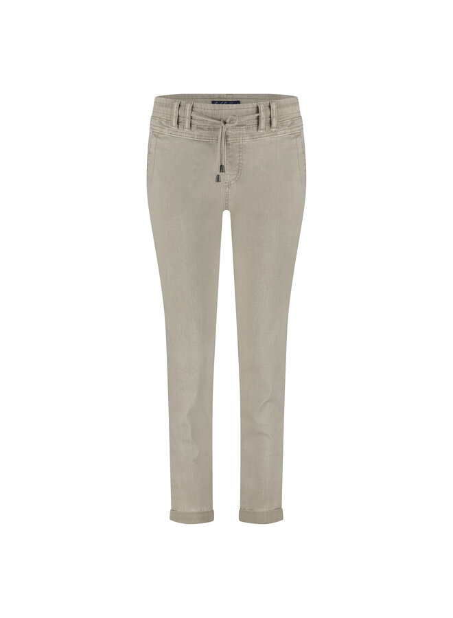 Broek Tessy CRP slubtwill pebble