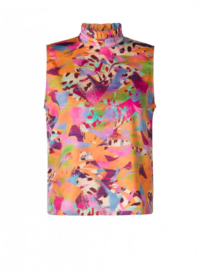 Top Nuna bright rose/multi color