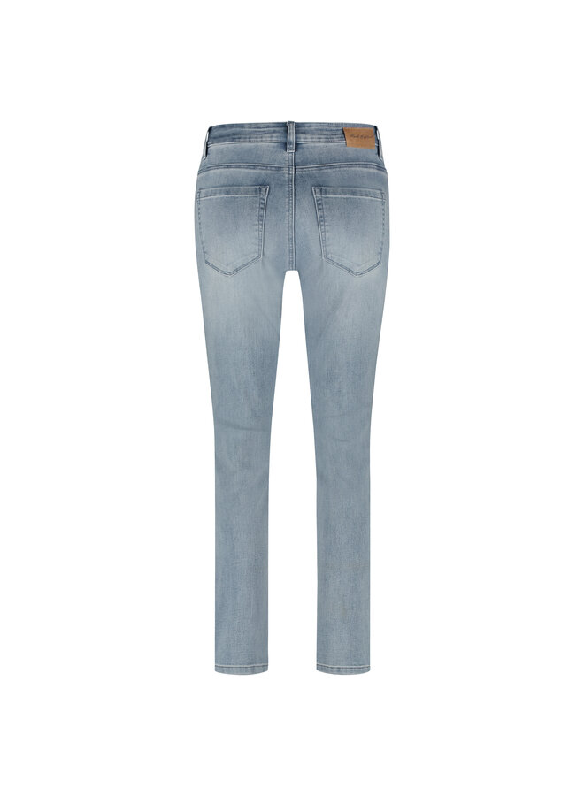 Broek Sissy beads & embroidery bleach