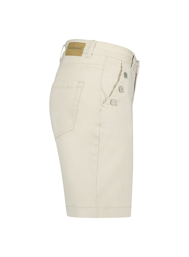 Short Bibette denim stripe sand