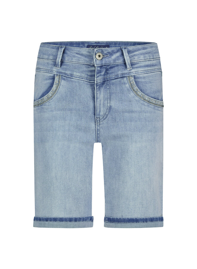 Short Sienna & embroidery bleach