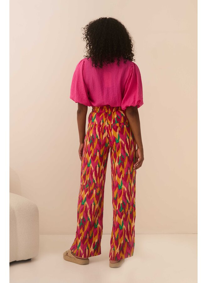 Broek Dalila multi color print