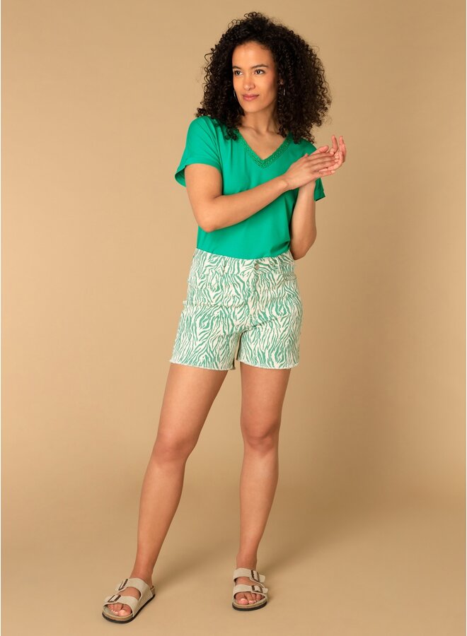 Short Minke offwhite/multi-c