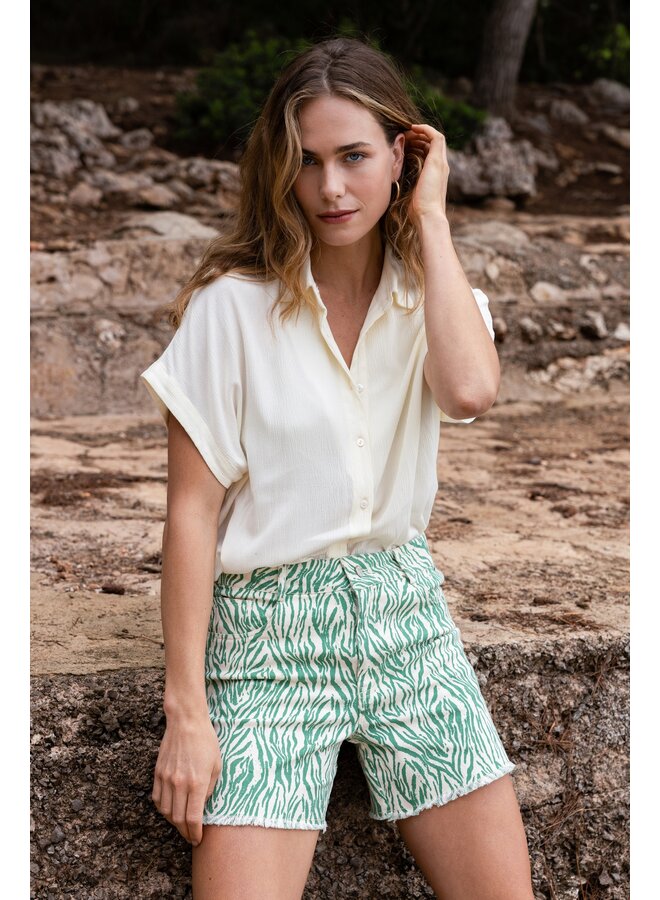 Short Minke offwhite/multi-c