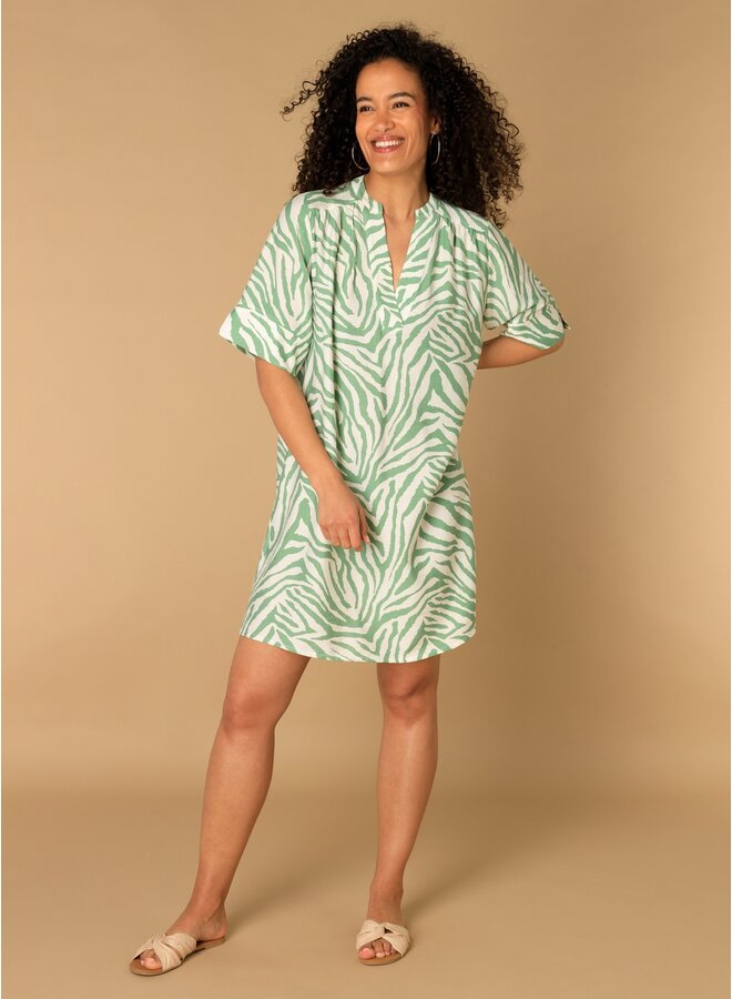 Jurk Mikkie offwhite/multi-c