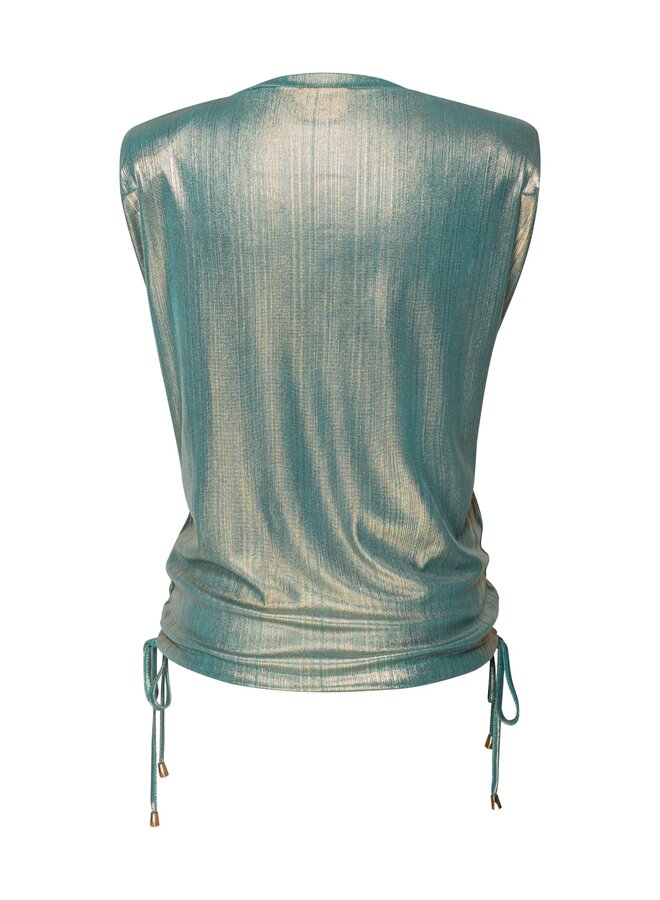 Top Mieka aqua