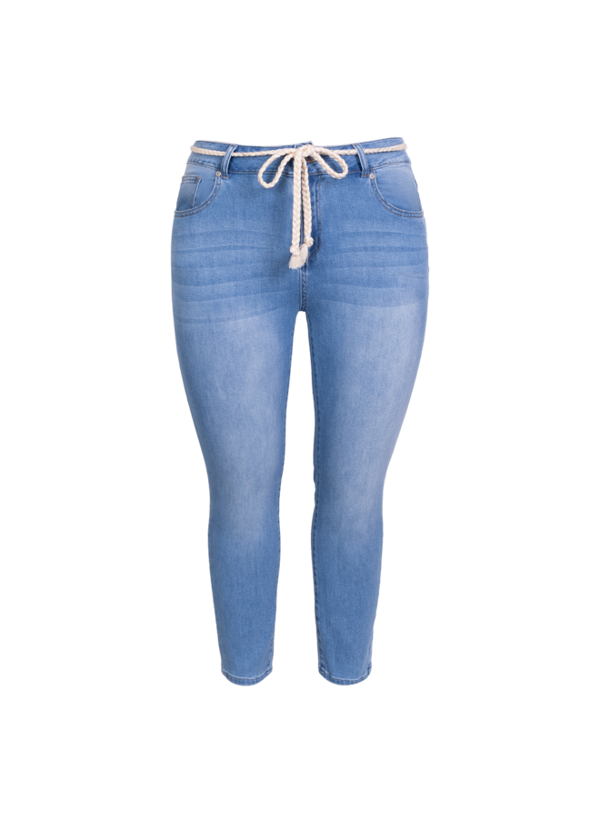 Broek Violetta jeans denim light blue