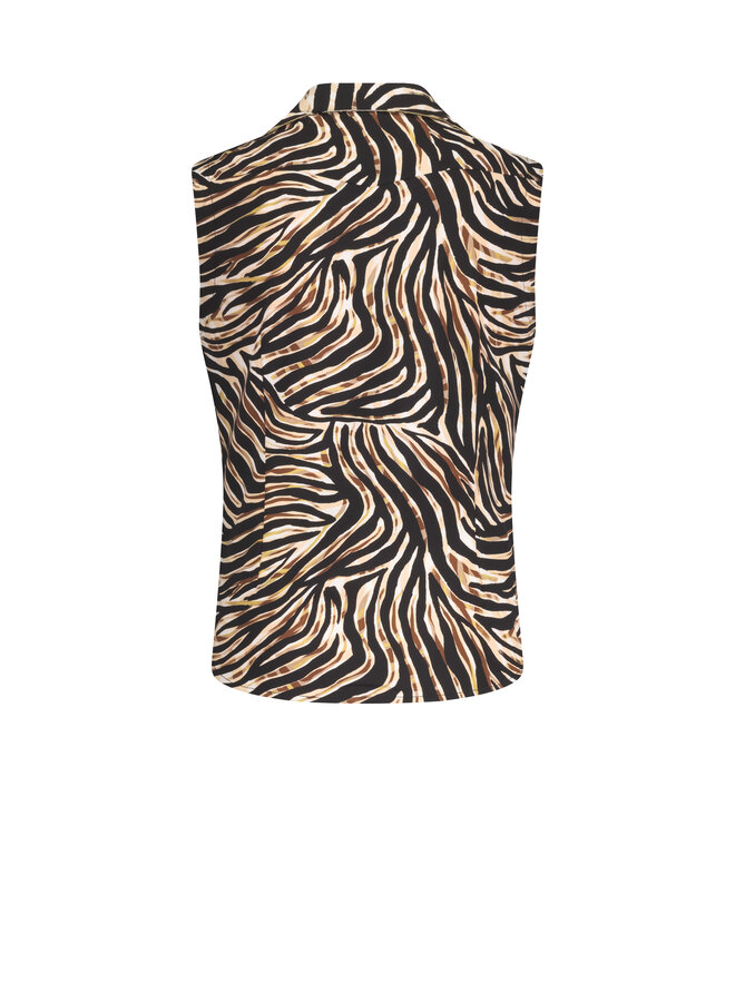 Top Bibi tirza print