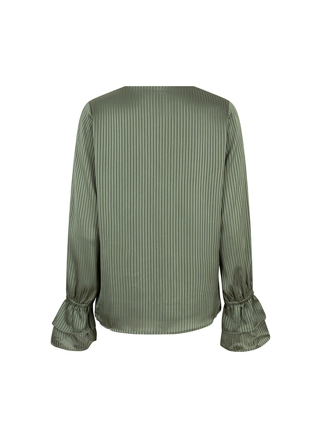 Blouse Sofie dark green