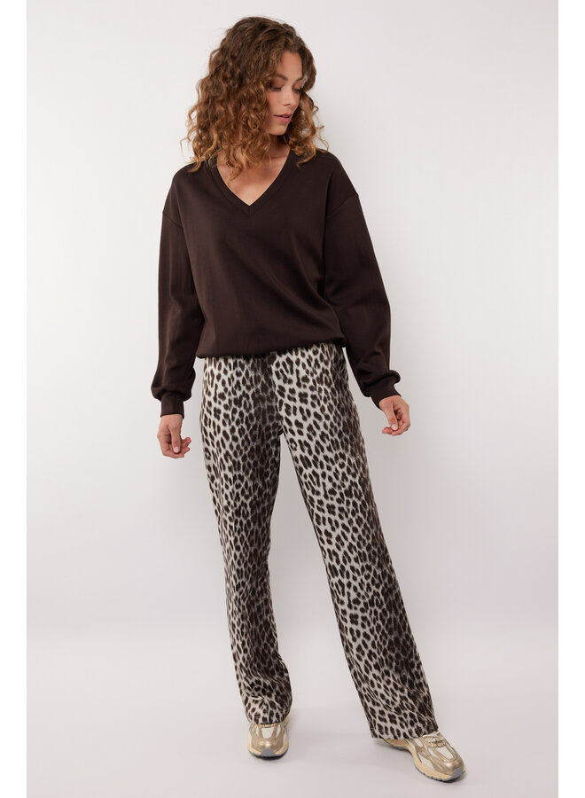 Broek Bindi sand/olive green