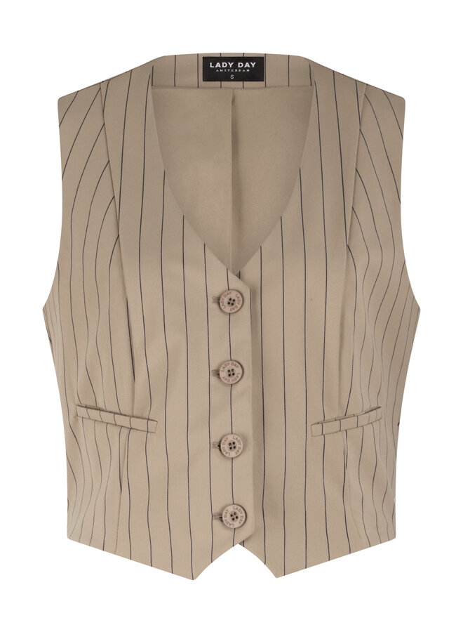 Gilet Vivienne kaitlyn stripe