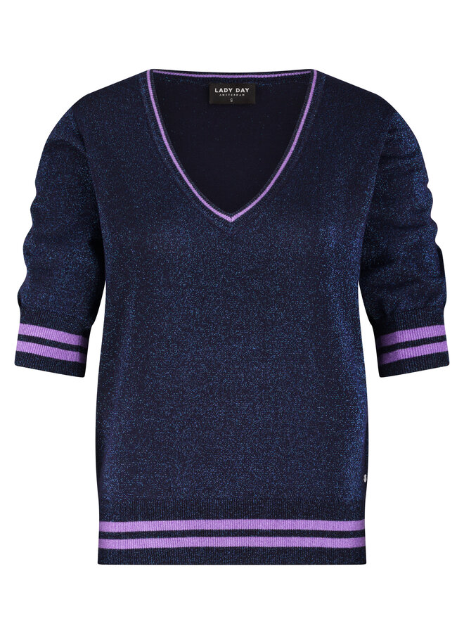 Top Selena blue