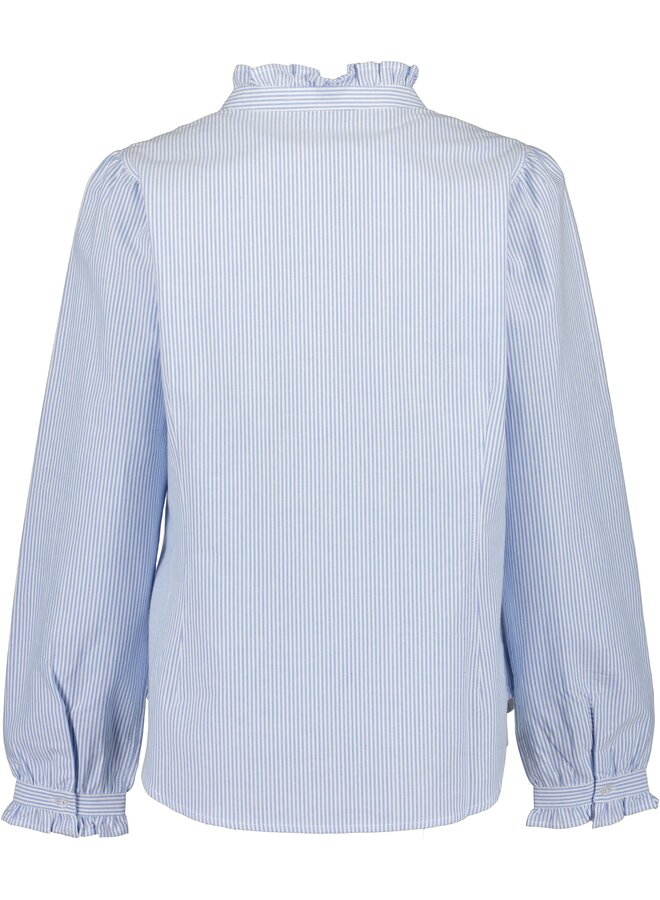 Blouse Seven middelblauw 280116