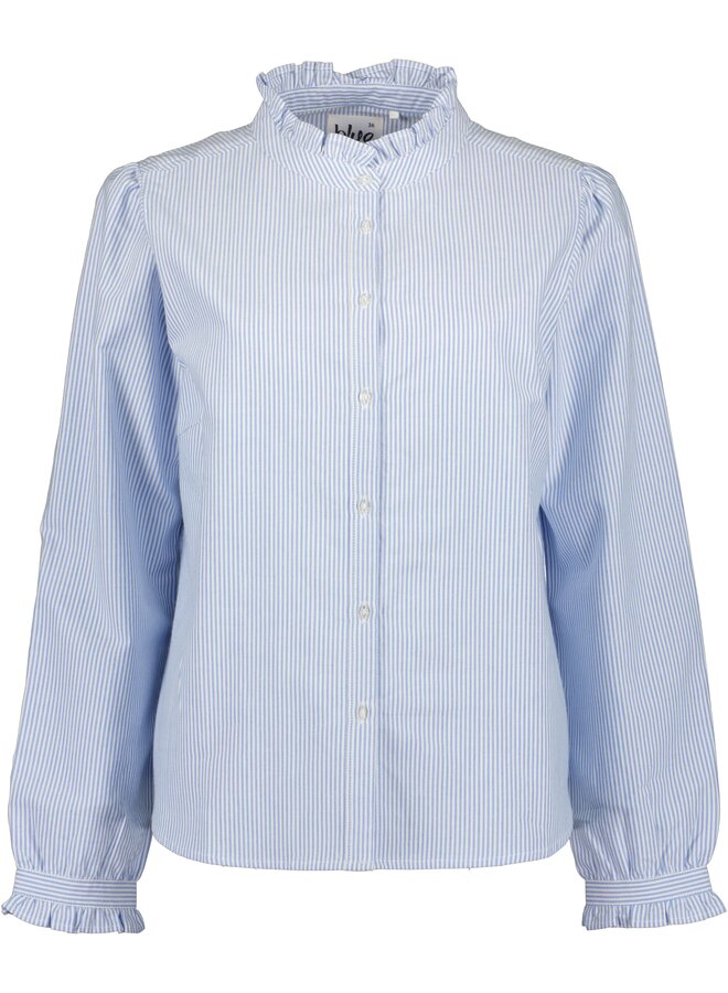 Blouse Seven middelblauw 280116