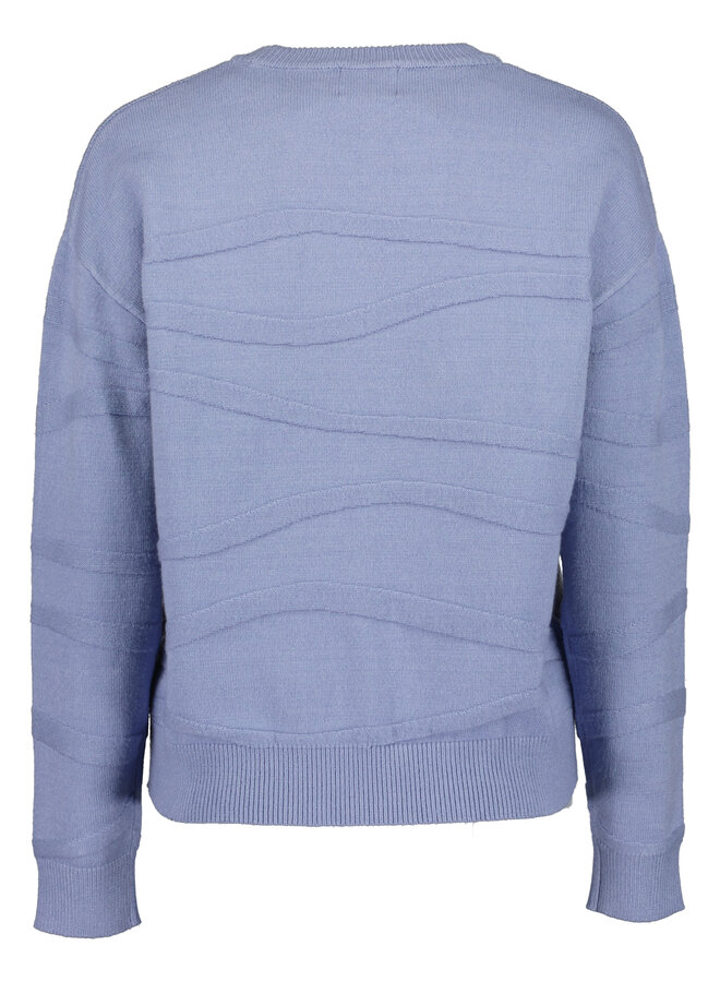 Trui Seven middelblauw 248084