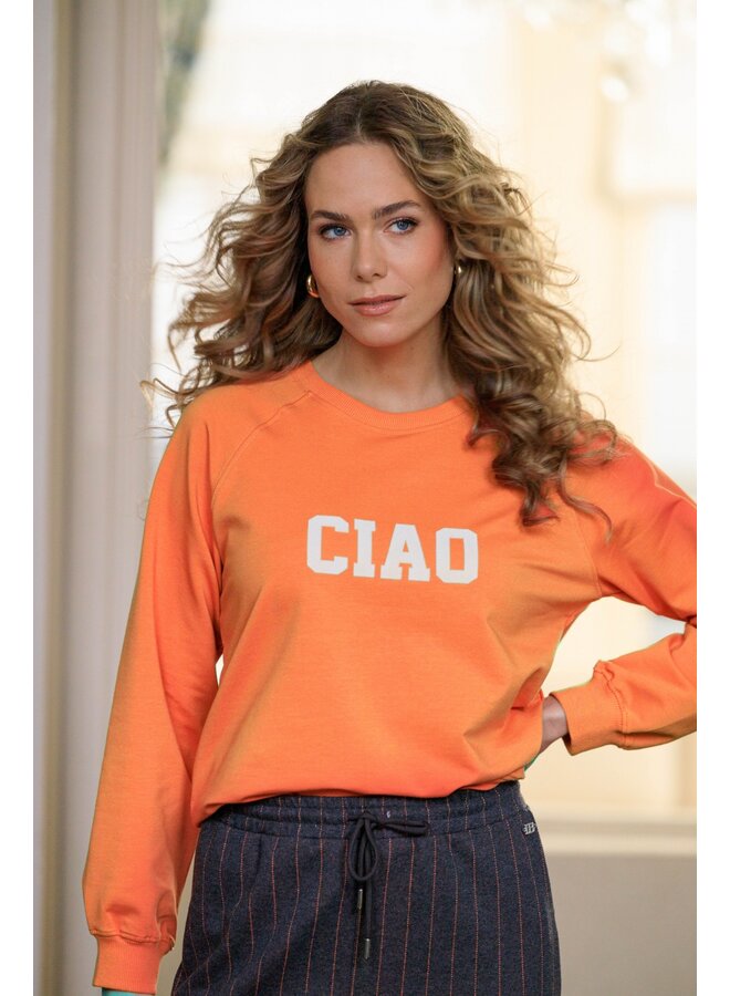 Trui Remi manderin orange