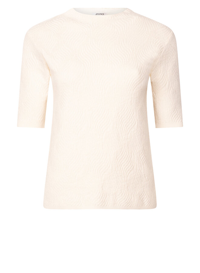 Top 254 Posh knitted offwhite