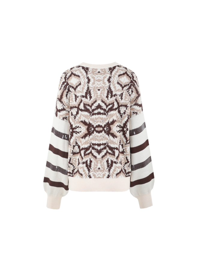 Trui Kimberly knit sand/light camel