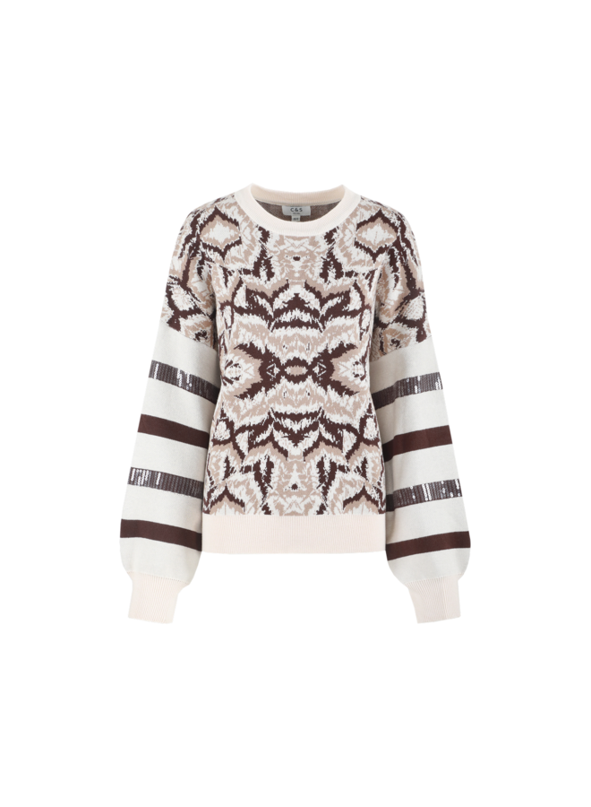 Trui Kimberly knit sand/light camel