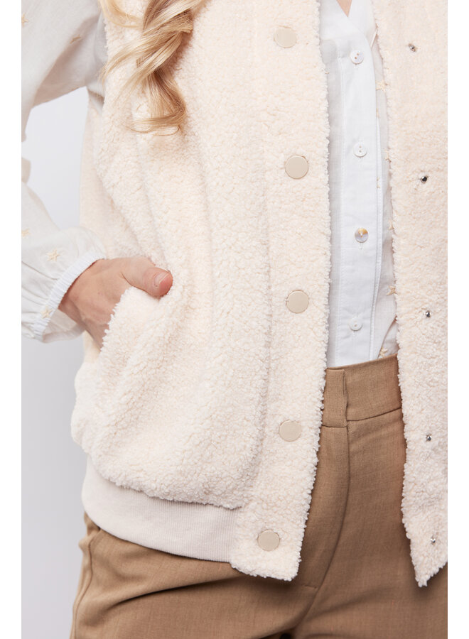 Gilet Giselle sand