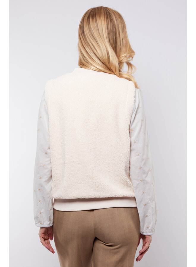 Gilet Giselle sand