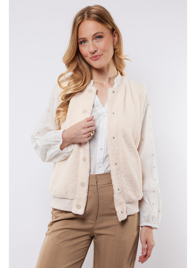 Gilet Giselle sand