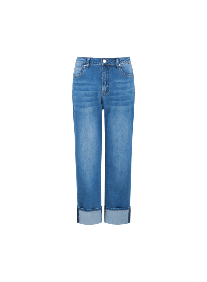 Broek Zadie denim mid blue