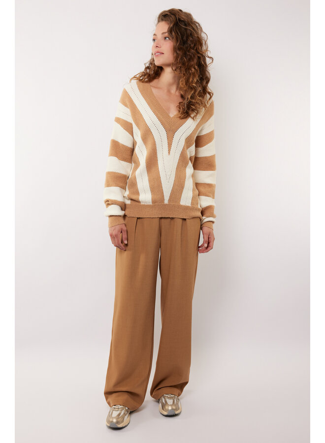 Broek Sandra gold yellow