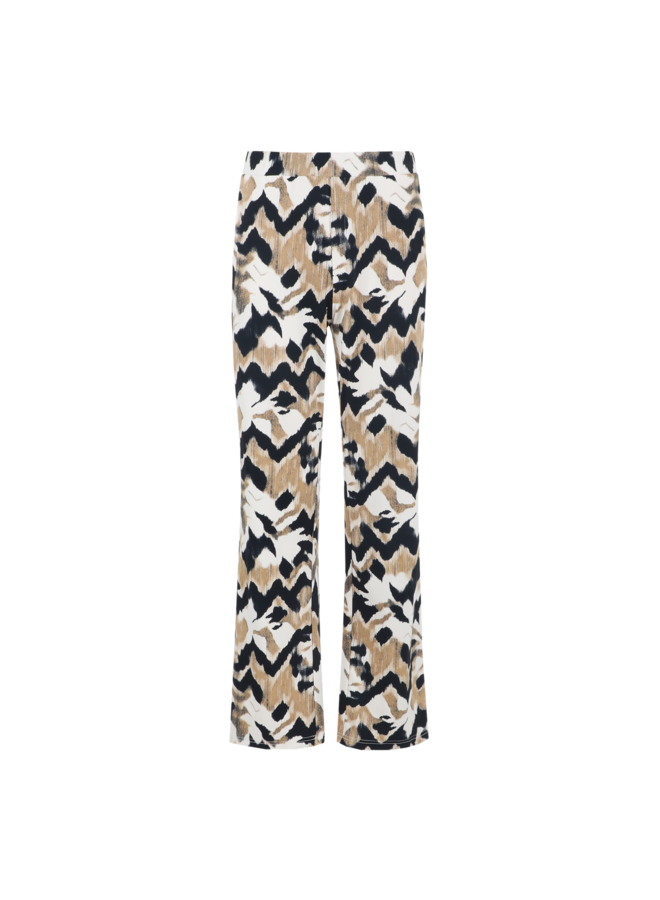 Broek Bindi light camel/black