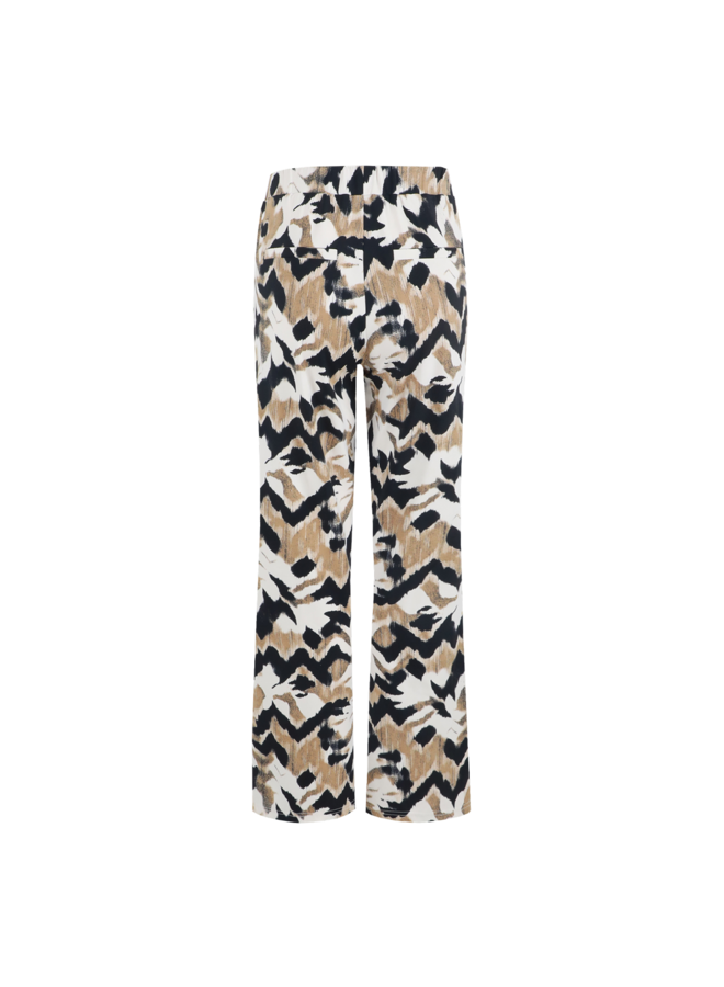 Broek Bindi light camel/black