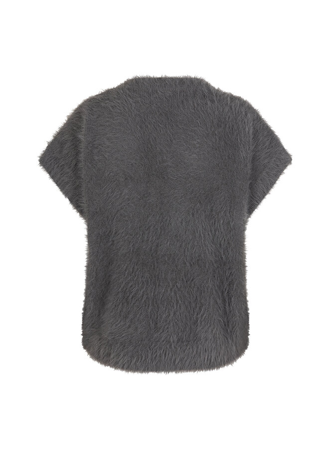 Spencer Sleeveless fuzzy lava