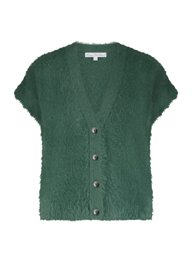 Spencer Sleeveless fuzzy pine