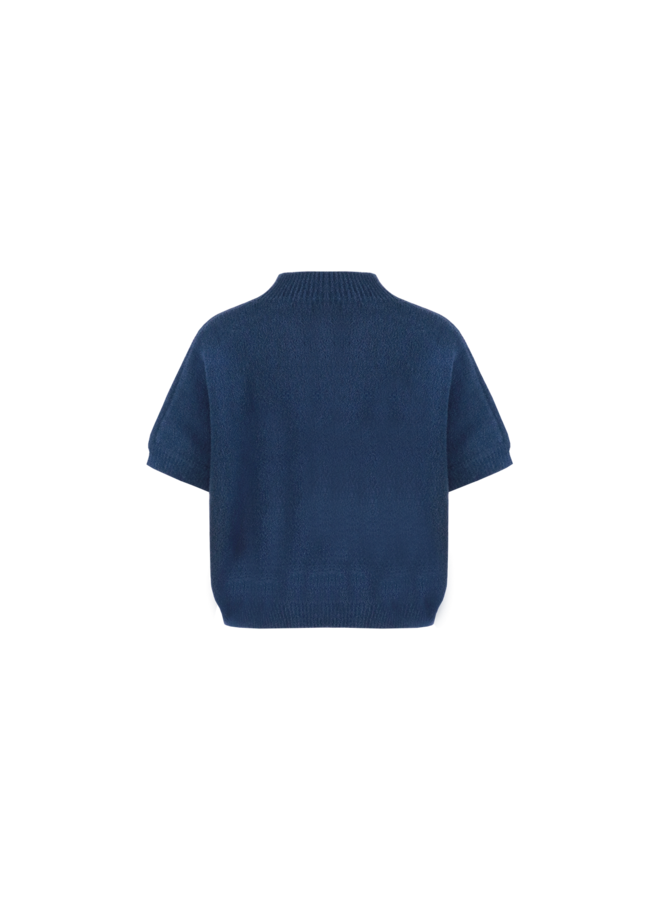 Gilet Violette midnight blue/sand