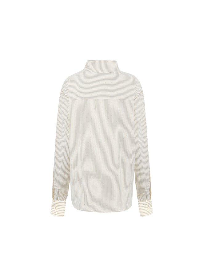 Blouse Lyllith offwhite/light camel