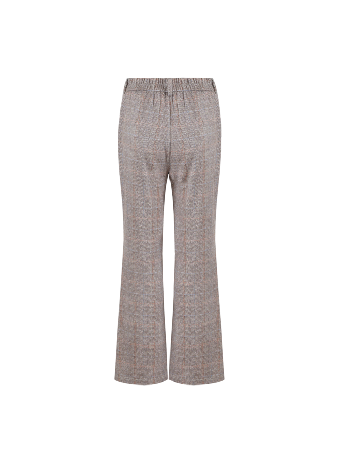 Broek Paola light camel/color mix